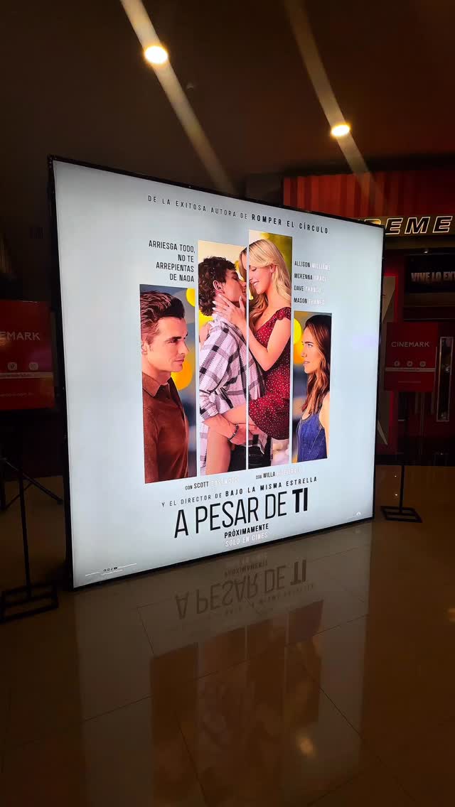 Una noche, muchas emociones 💞
Influencers, prensa y grandes amigas compartieron con nosotros la función especial de A Pesar de Ti, la nueva historia de Colleen Hoover, autora de Romper el círculo.
✨ Reímos, lloramos y abrazamos más fuerte.
🎬 Desde este jueves 23 de octubre, en todos los cines del país.
#APesarDeTi @andesfilmsbo